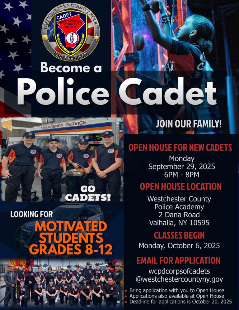 WCPD Cadet Recruitment Event – 09/29/2025