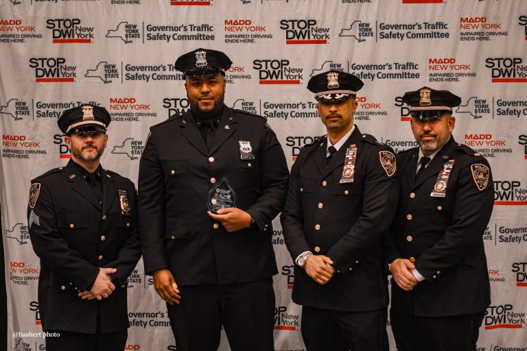 Mothers Against Drunk Driving New York, STOP-DWI and The Governor’s Traffic Safety Committee Honors Law Enforcement